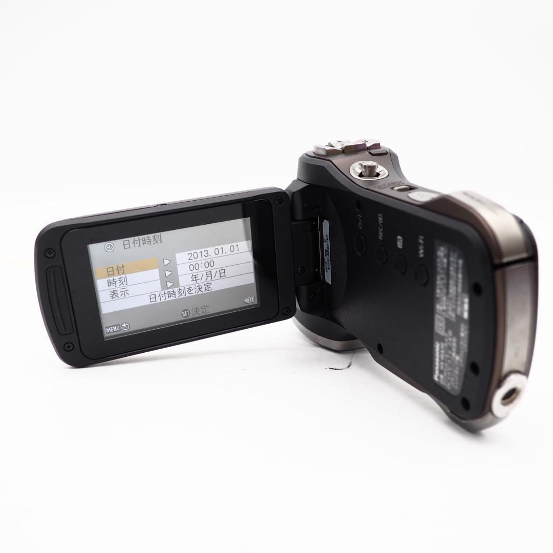 Panasonic デジタルムービーカメラ 防水&タフ設計 HX-WA30-B