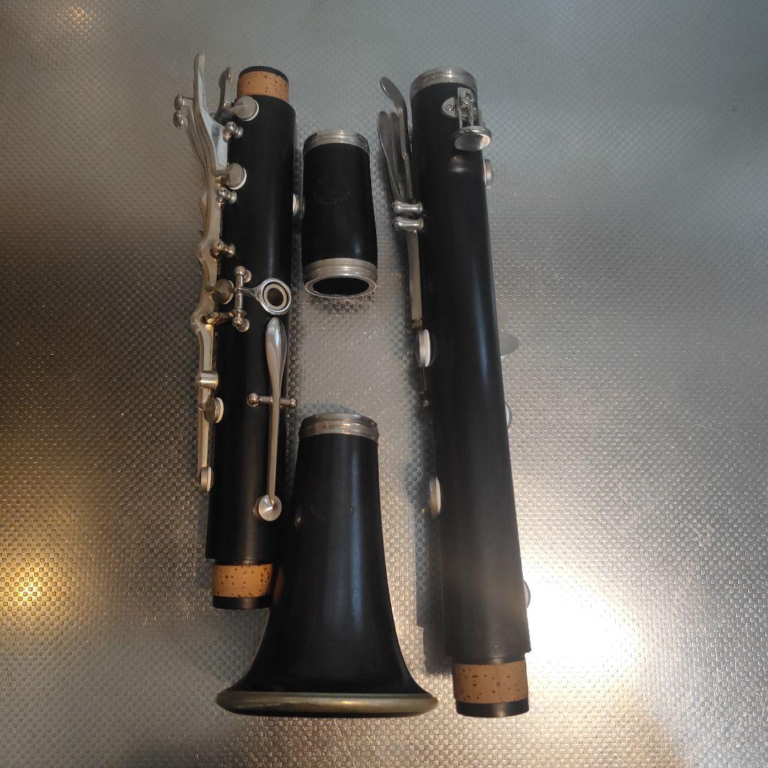 ビッフェ-クランポン木製クラリネット ケース付きタンポ、コルク交換済み