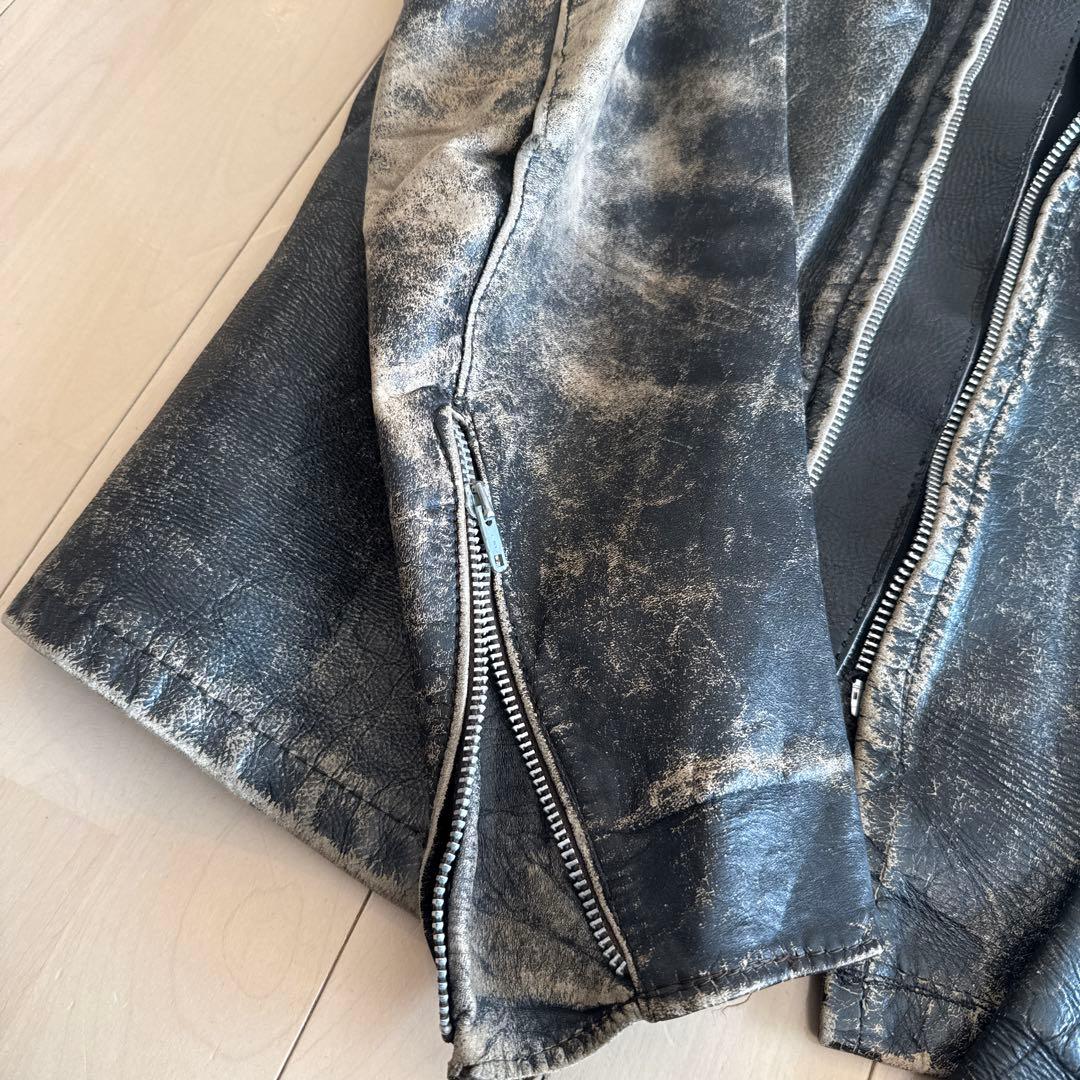 60s ブルックス　シングルライダース　革ジャン　ヴィンテージ