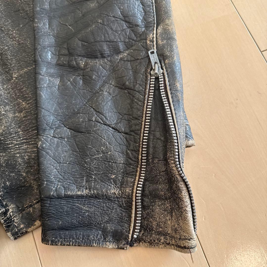 60s ブルックス　シングルライダース　革ジャン　ヴィンテージ