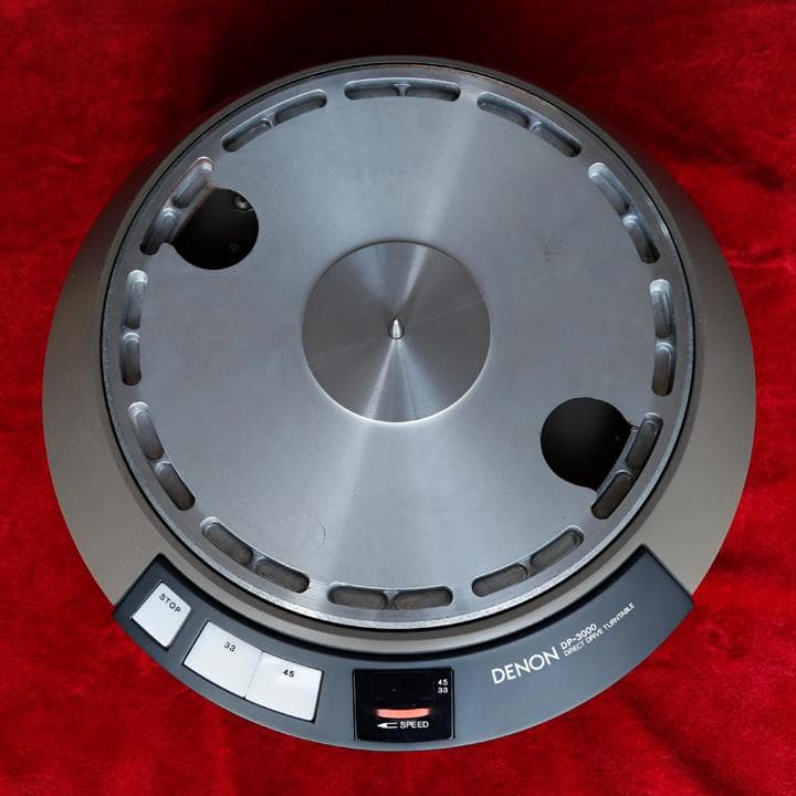 DENON DP-3000 ターンテーブル動作品 ＋ DK-100キャビネット