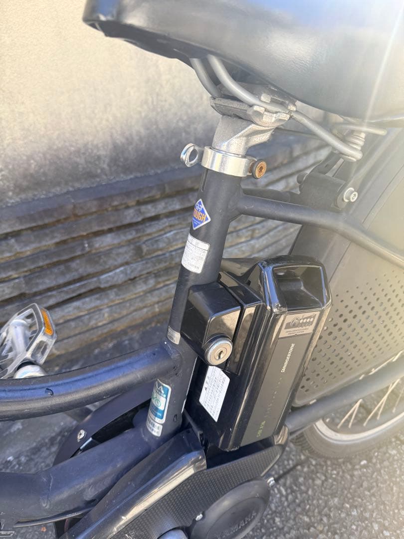 ブリヂストン　ハイディーII電動アシスト自転車 チャイルドシート　26インチ