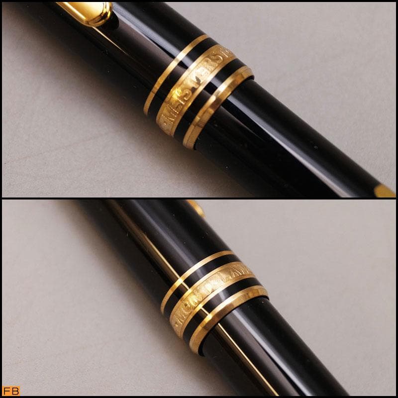 未使用 モンブラン 万年筆 ペン先14K マイスターシュテュック ケース付 箱付