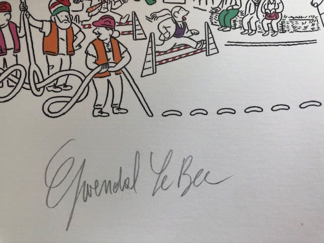 Salter Hermes エルメス スペシャルアート サイン ケース付