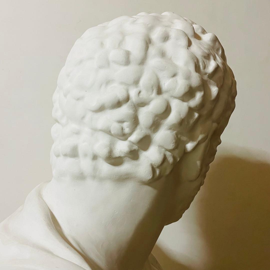 カラカラ帝 石膏像 胸像 デッサン 美術 アート オブジェ インテリア