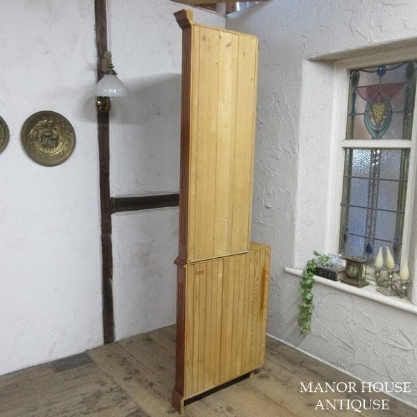 イギリス直輸入 アンティーク 家具 コーナーキャビネット イタリア製 6401d