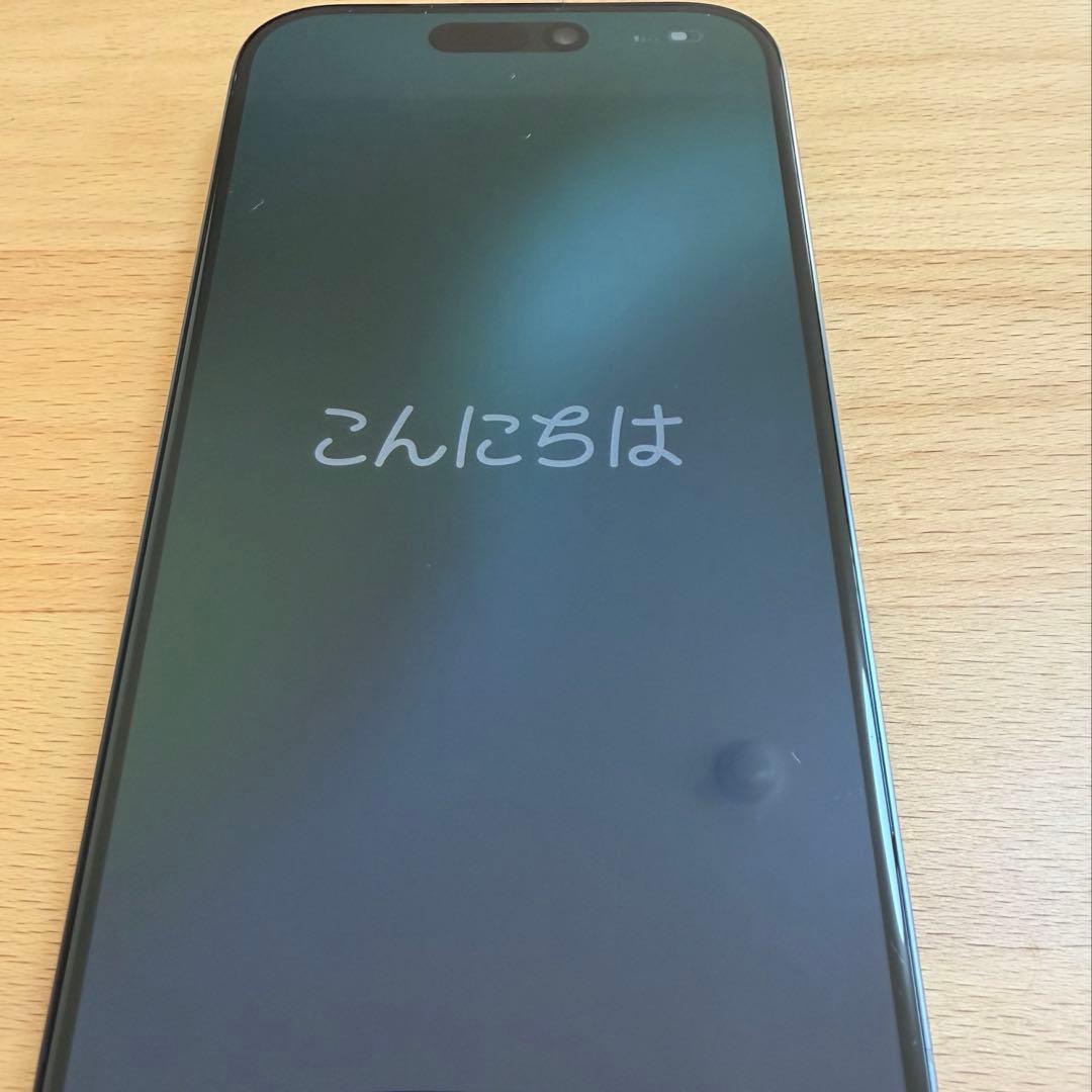 iPhone15Pro 256GB ブラック　iFace付き