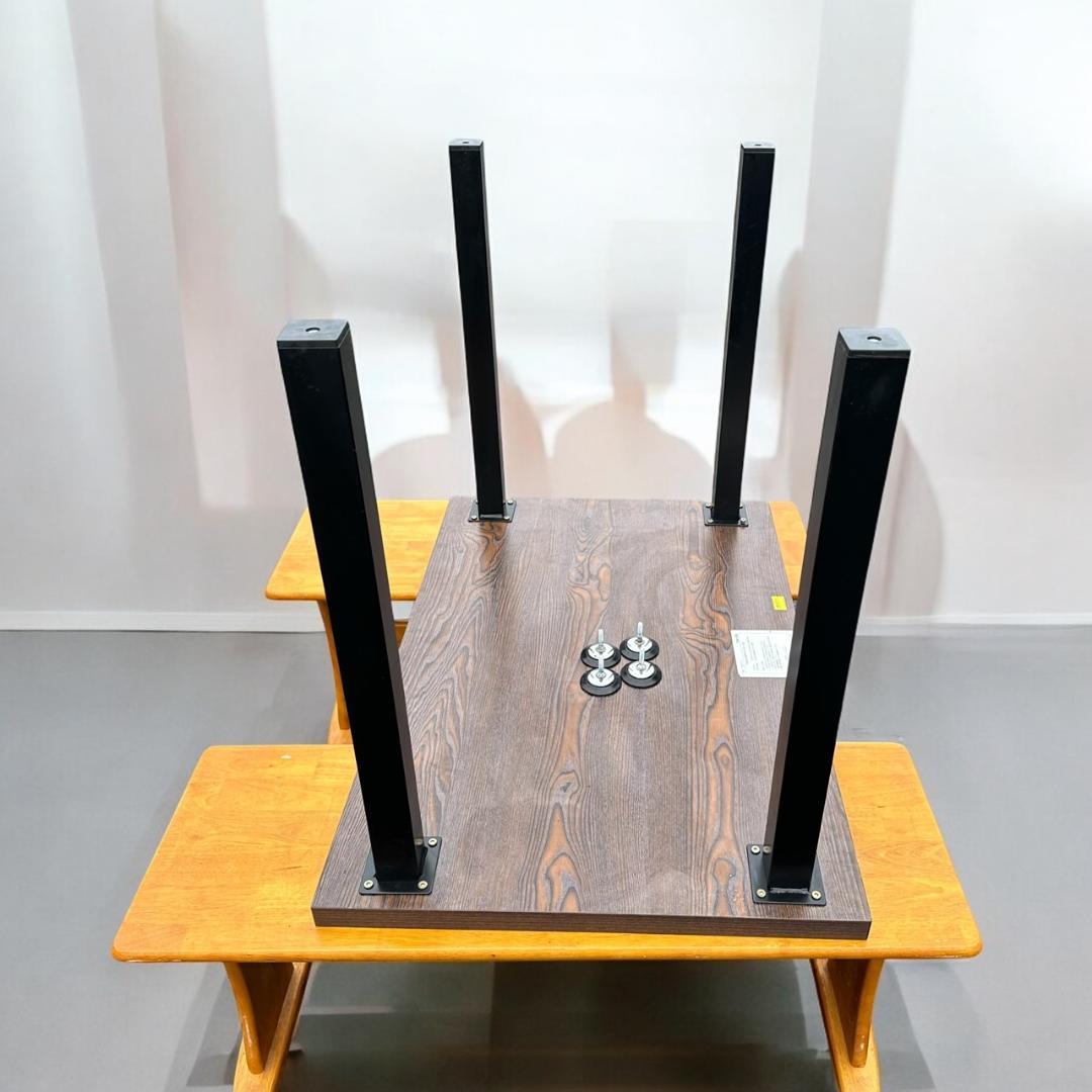 マッス　USDE ダイニング3点セット　テーブル×1　　ベンチチェアー×2