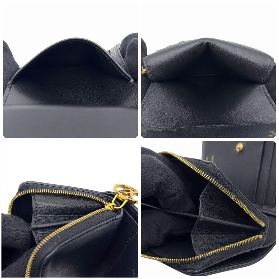 【レシート付】ルイヴィトン モノグラム クッサン ポルトフォイユ ルー 折り財布