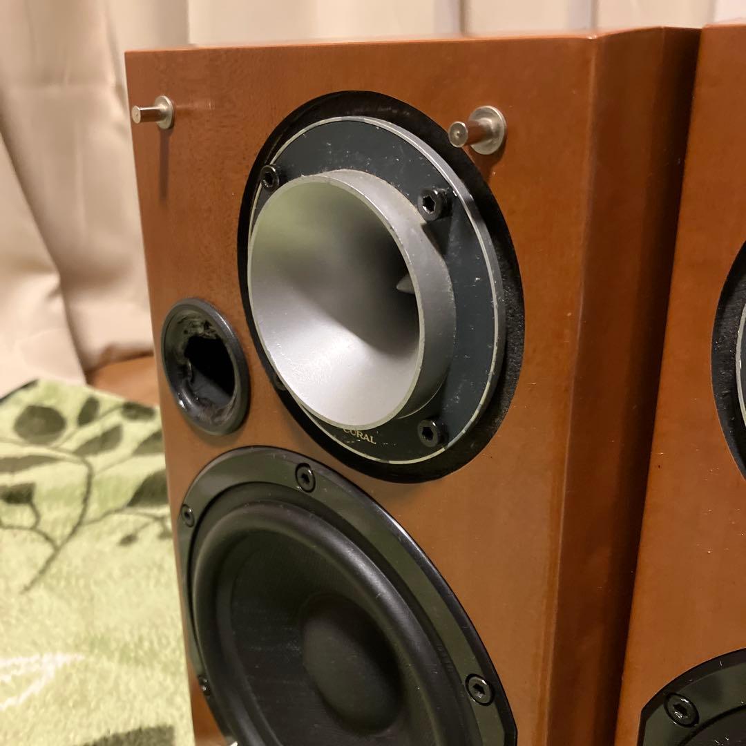 DENON SC-MG33 2ウェイ スピーカー　魔改造コーラルホーンツイーター