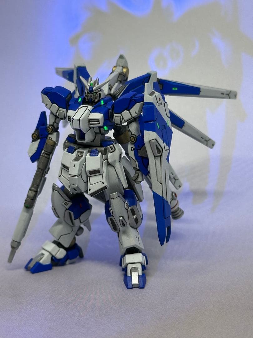 ガンダムアーティファクト　ハイニューガンダム　hiνガンダム　塗装済み改修完成品
