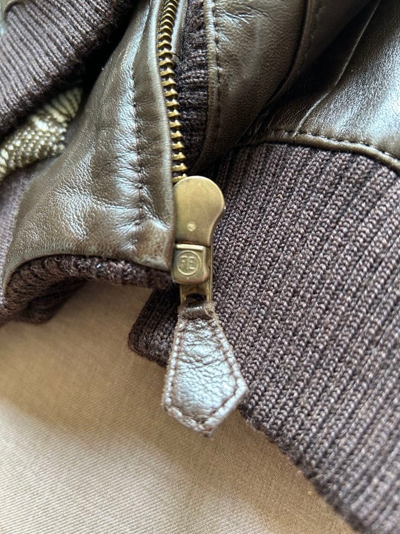 HERMESエルメス レザージャケット ヴィンテージ50 Lサイズ美品