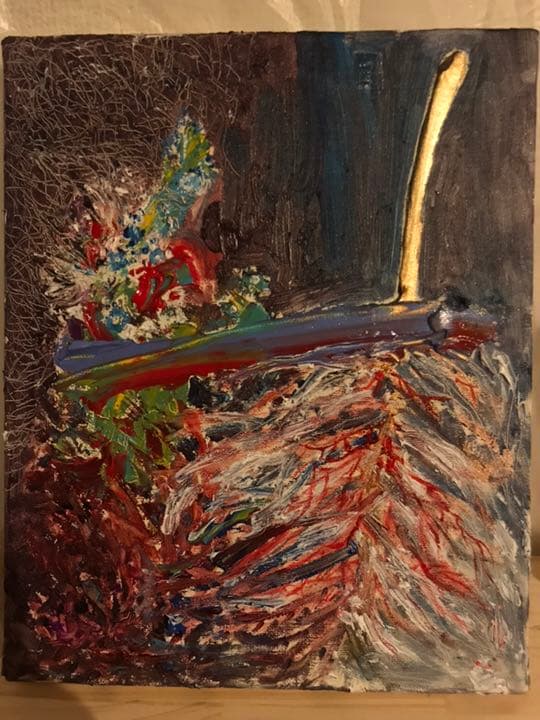 success  成功 （油彩画）