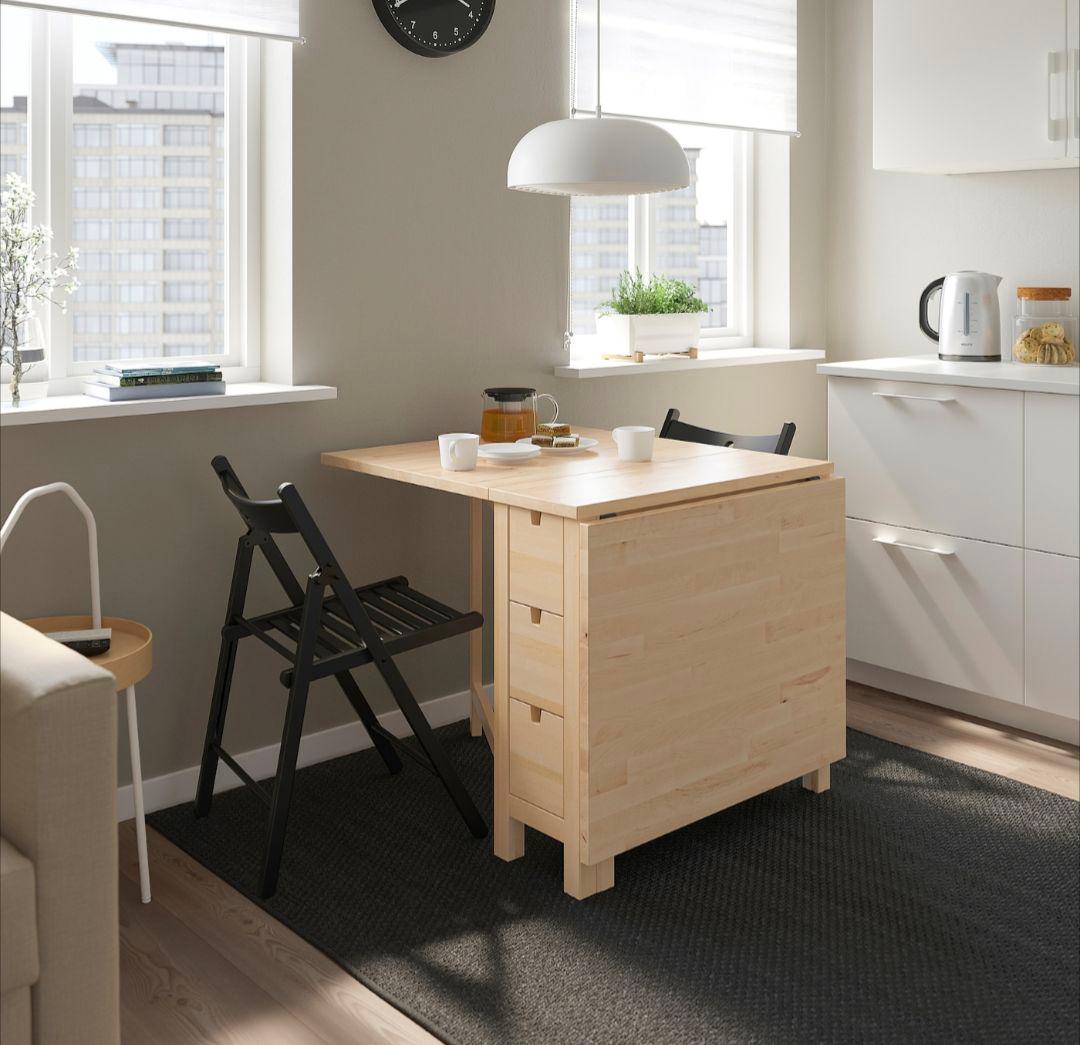 【Taka】IKEA　ノールデン　バタフライテーブル