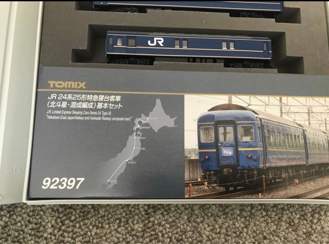 TOMIX 92397・92398 JR 24系 北斗星 混成編成 基本 増結