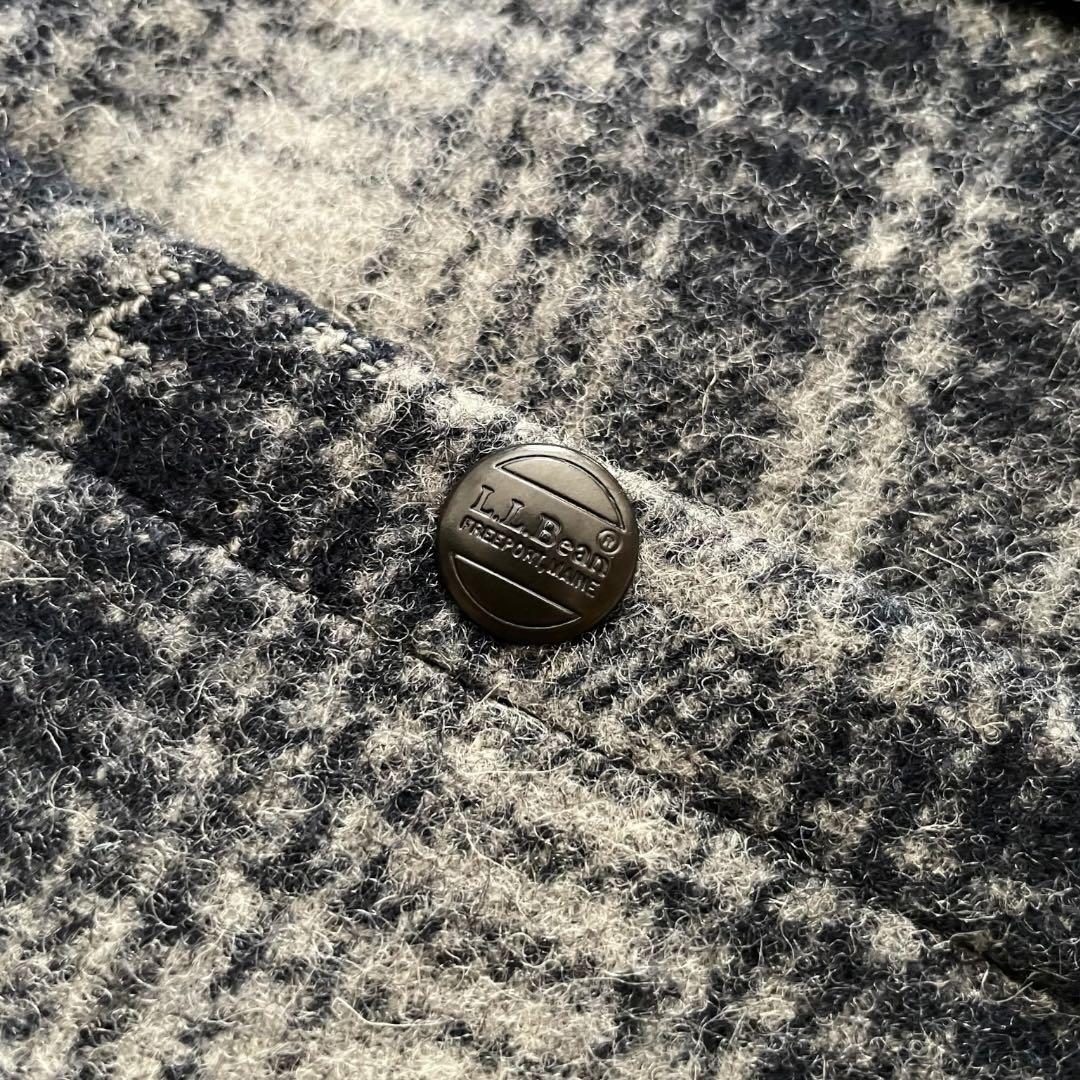 激レアサイズ！USA製 80s エルエルビーン オンブレ チェックベスト XL