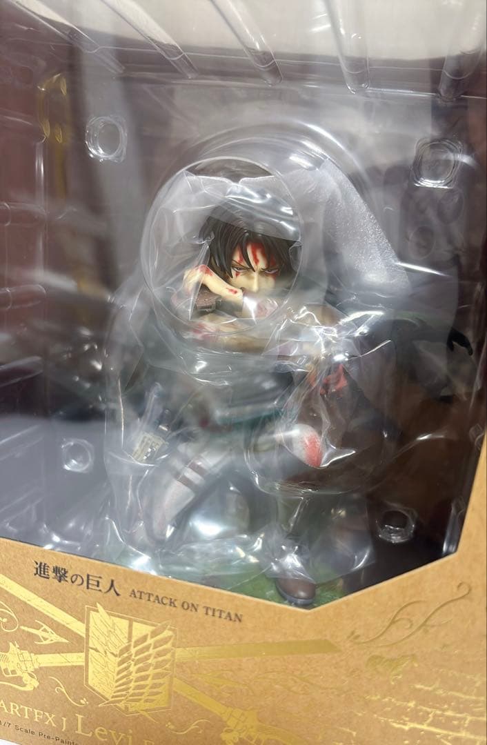 進撃の巨人　ARTFX J リヴァイ Fortitude ver. フィギュア