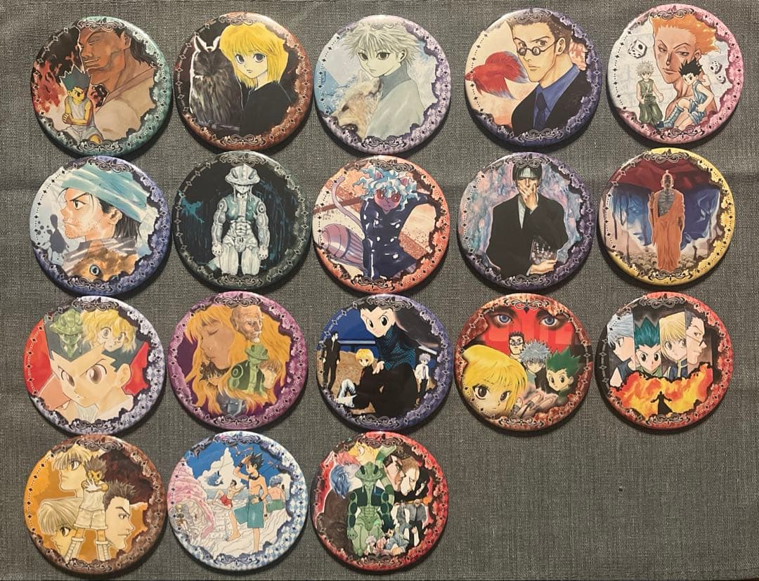 HUNTER×HUNTER コレクション缶バッジ コンプリートセット