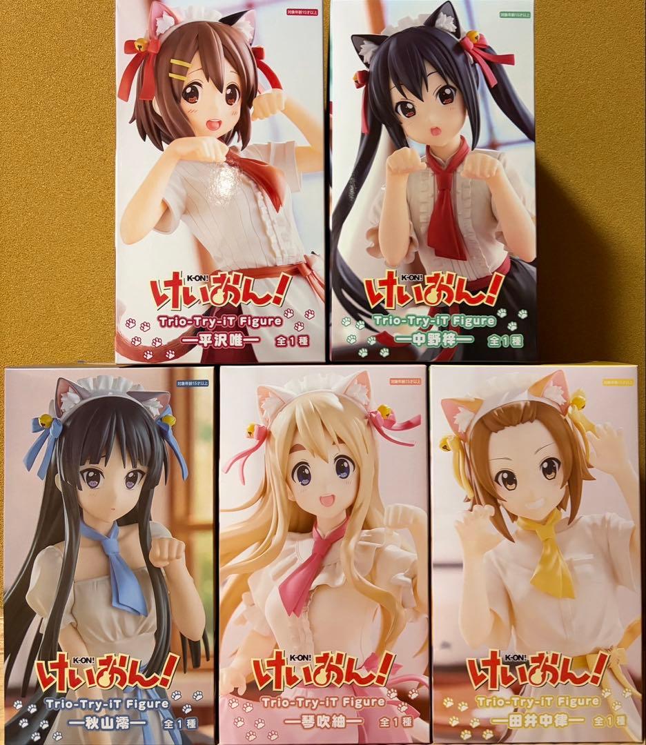 けいおん！ Trio-Try-iT Figure フィギュア 5体セット