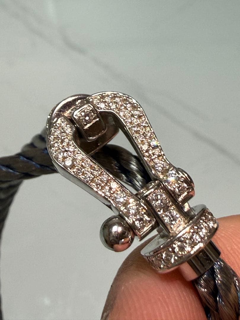 S*I様 最終値下げFRED フォース10LM フルダイヤ超希少三連ブルージーン