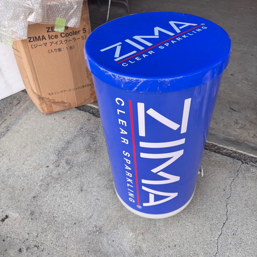 新品未使用　ZIMA　ノベルティ　クーラーボックス　アイスクーラー