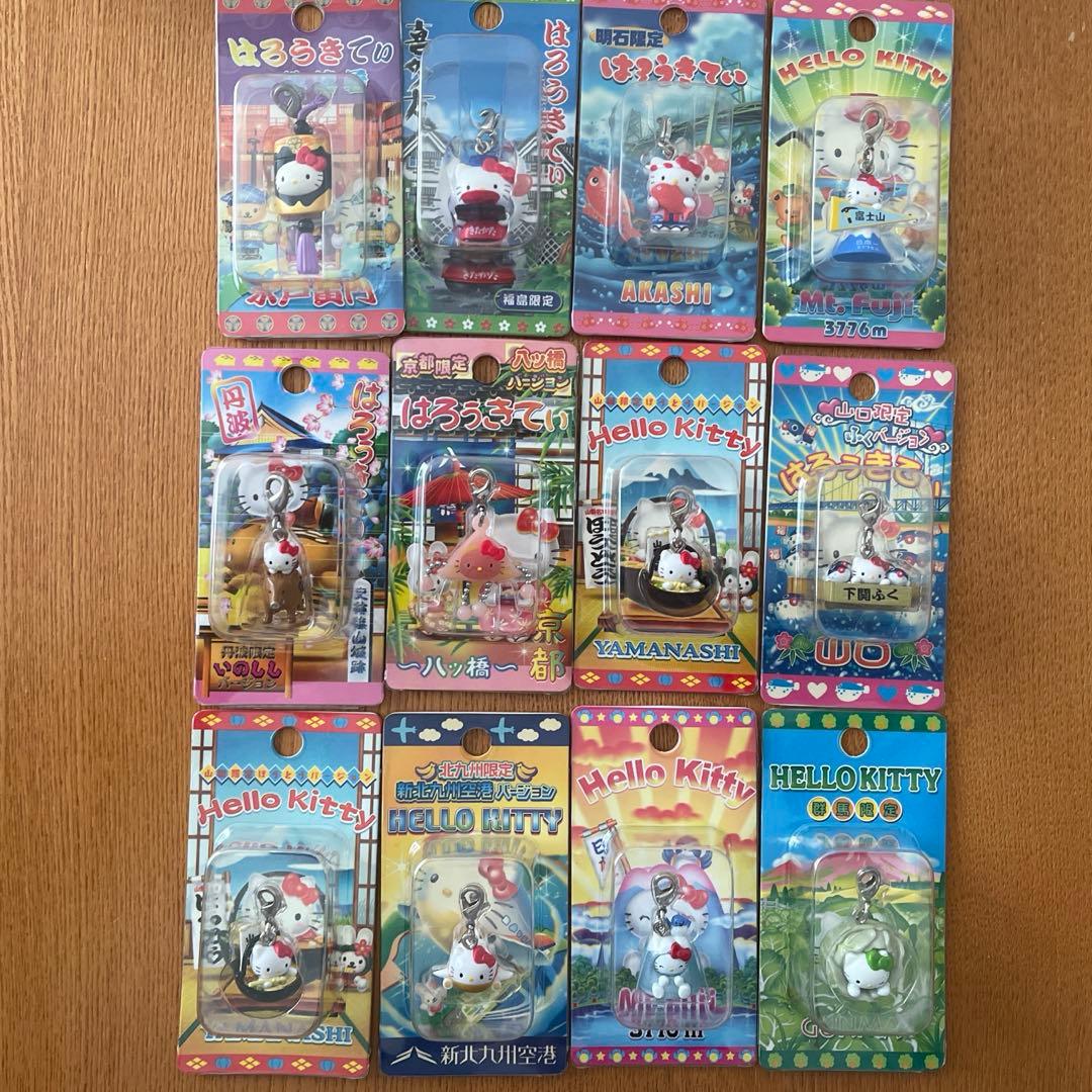 新品未使用　レア　まとめ売り　ご当地キティ　ファスナーマスコット　根付