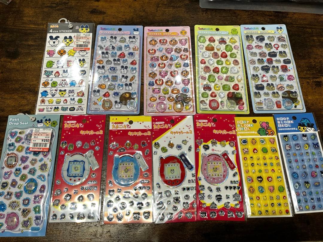 たまごっちボンボンドロップシールセット　その他まとめ