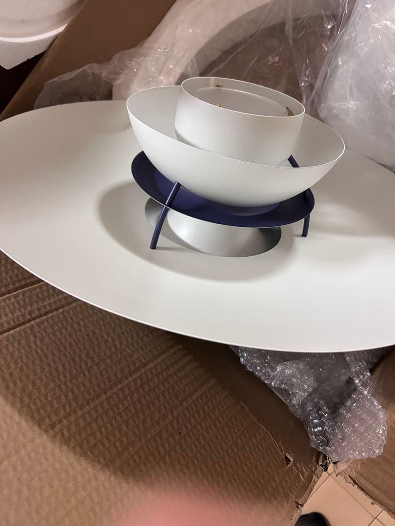 サン　 PH5 リプロダクト　ホワイトパープル　50cm 加工あり