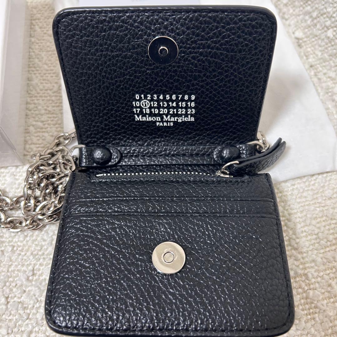 Maison Margiela 二つ折り財布 黒