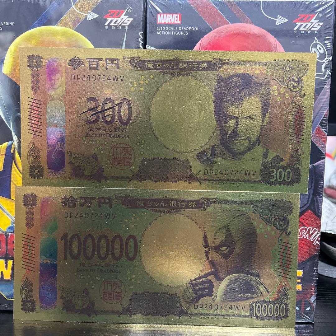 未開封　zdtoys 2体セット　デッドプール&ウルヴァリン フィギュア