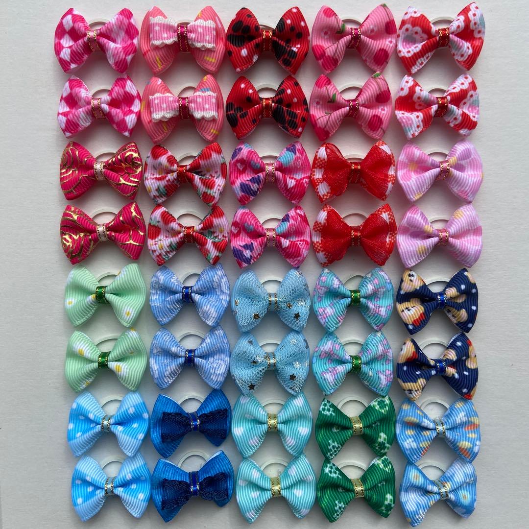 [おまとめ品]犬用♡トリミングリボン