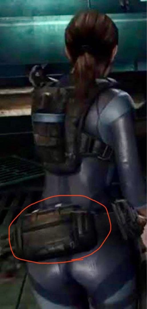 バイオハザード BSAA ウェポンキャリアー ジルバレンタイン　モデル