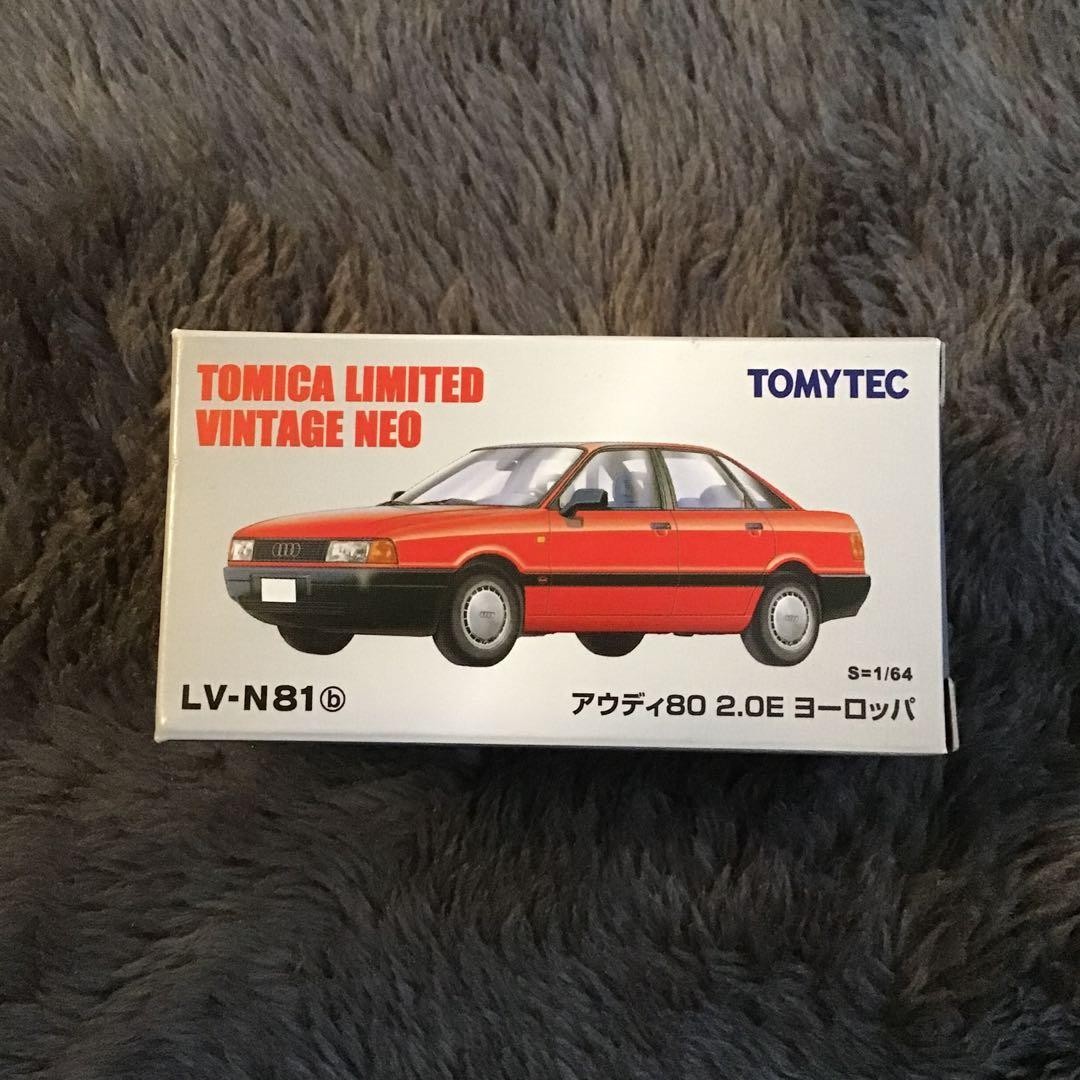 トミカLIMITED VINTAGE NEO アウディ80 2.0E ヨーロッパ