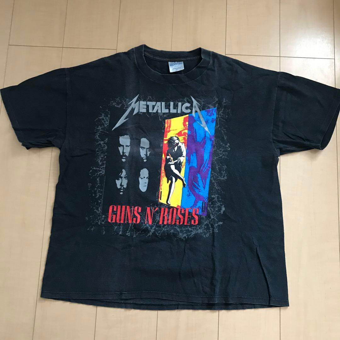 taka着用 メタリカ ガンズアンドローゼズ 1992年製ヴィンテージ Tシャツ