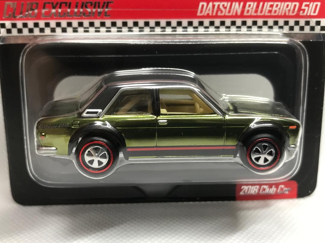 ホットウィール RLC レッドラインクラブ ダットサン ブルーバード 510