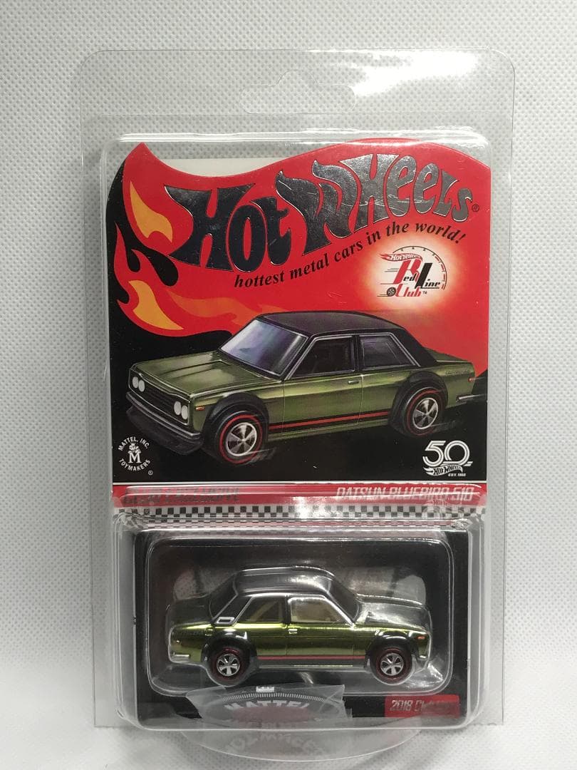 ホットウィール RLC レッドラインクラブ ダットサン ブルーバード 510