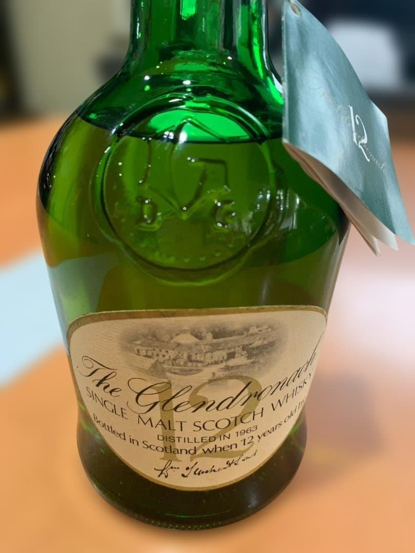 The Glendronach 12年 1963　未開封