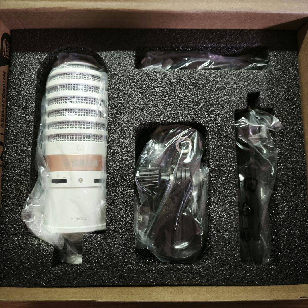 【大幅値下げ】YAMAHA YCM01U ホワイト USBマイク