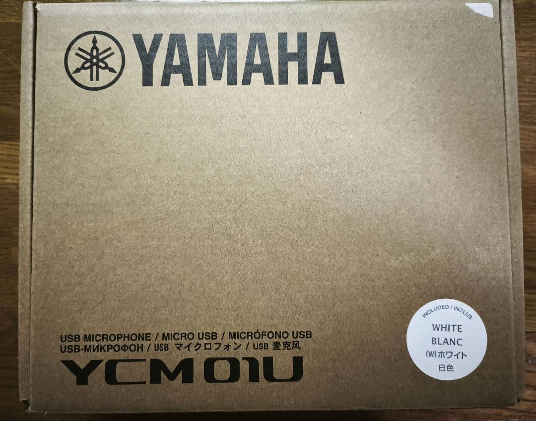 【大幅値下げ】YAMAHA YCM01U ホワイト USBマイク