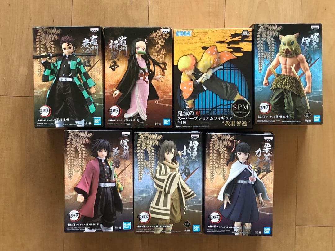 鬼滅　フィギュア　セット売り　単体売りも可