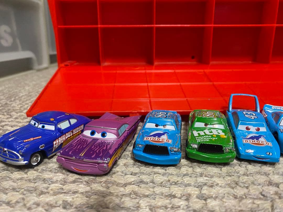 Disney カーズ　マックイーンのトレーラーセット