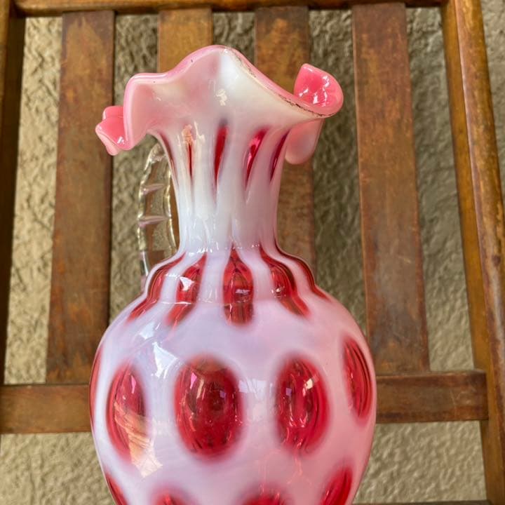 超BIG希少品！アメリカアンティークオールドフェントン40s～50sFenton