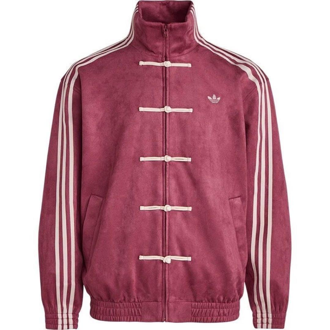 アディダス 中国限定 蛇年トラックジャケット赤Sサイズ”