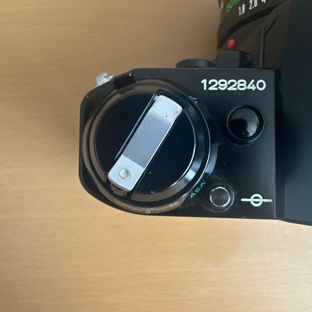 Canon AE-1 PROGRAM ブラック 一眼レフカメラ50mmレンズ付き