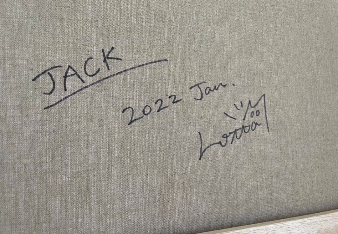 Jack 原画 2022年の個展 ayano nakano