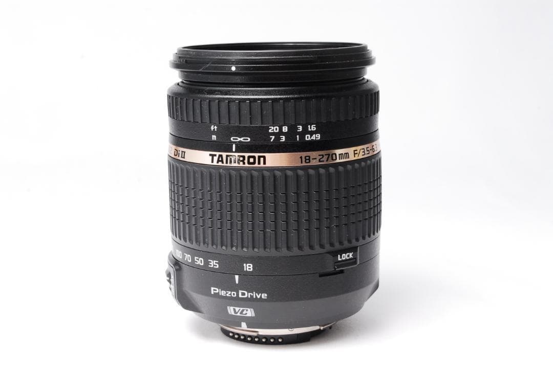 TAMRON 18-270mm Di Ⅱ VC PZD オールラウンドな望遠