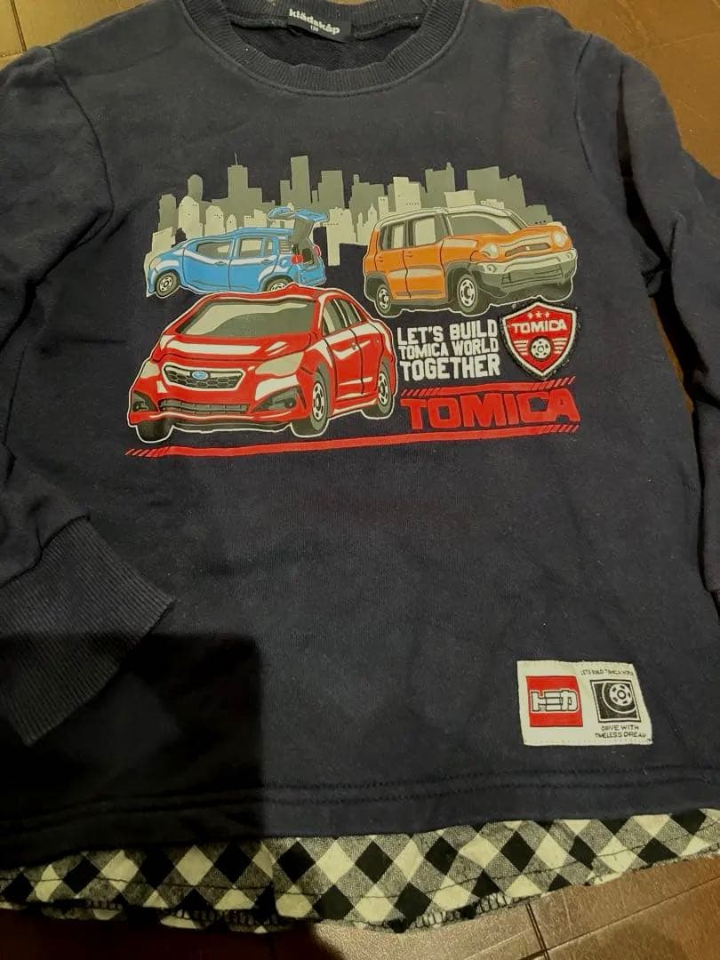 ３点おまとめ専用です☆ クレードスコープ　トミカトレーナー　120