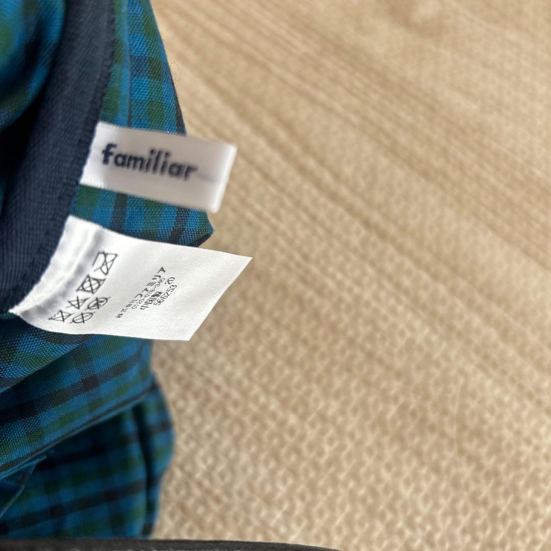 【familiar】秋のファミリアショー 2022 ヘリンボーン バッグ