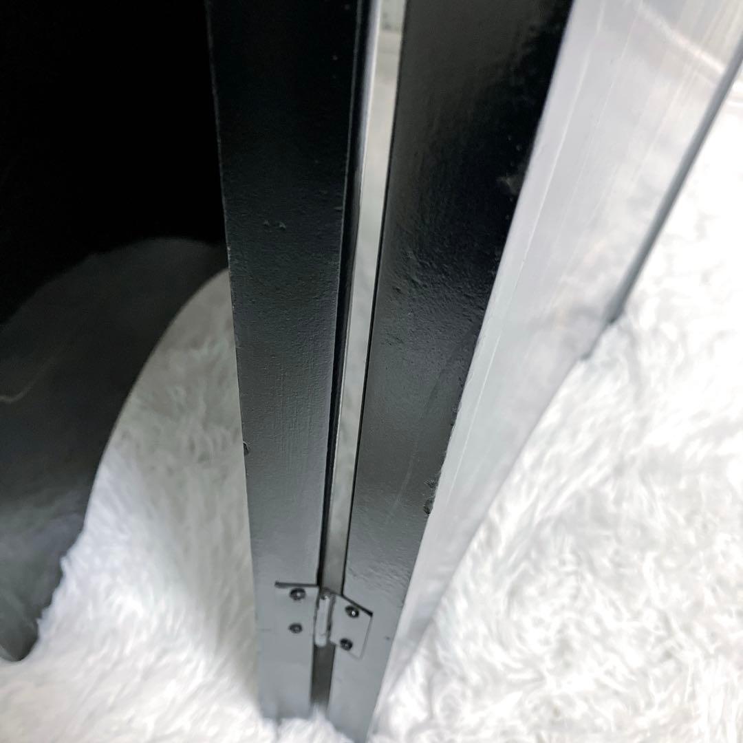 中国骨董　螺鈿細工　屏風　四龍　4連屏風　パーテーション