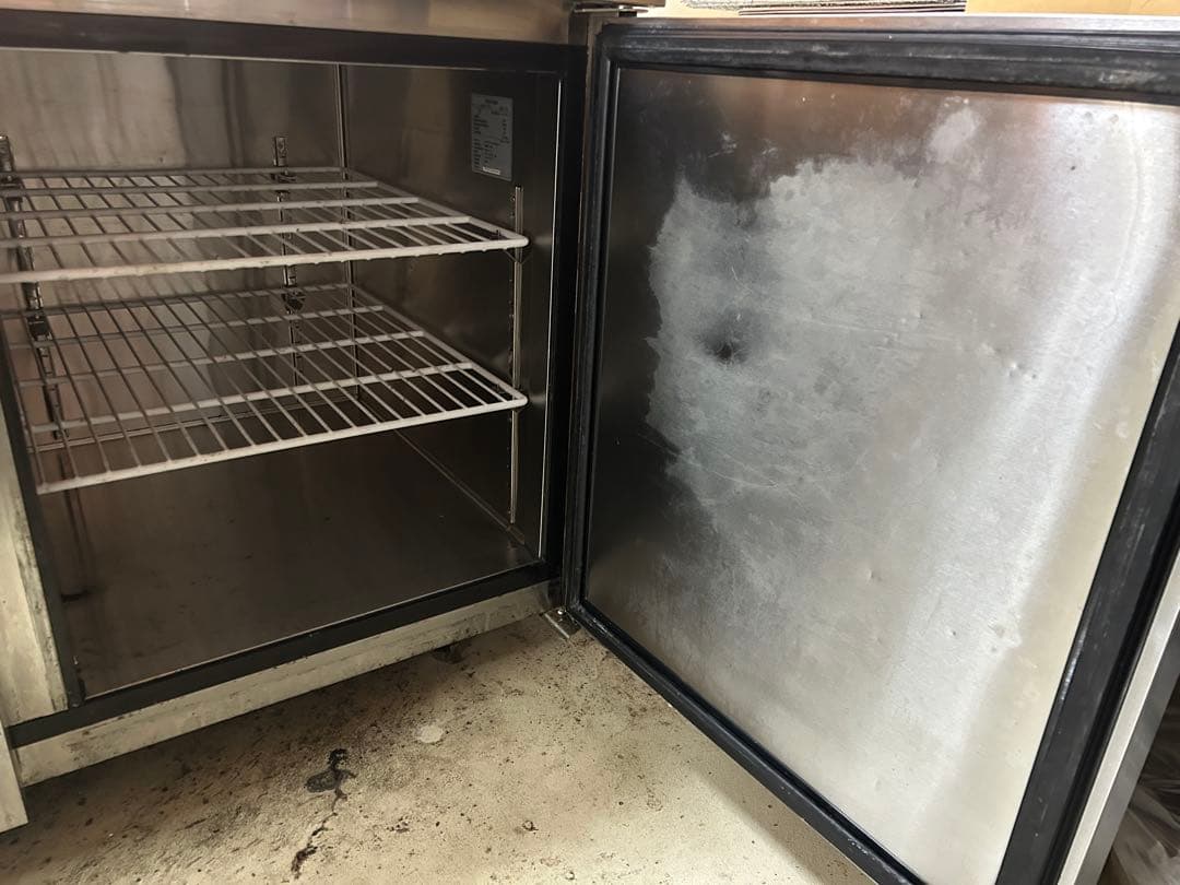 JCM 台下冷蔵庫　JCMR-1575T-I 2019年製　1500×750mm